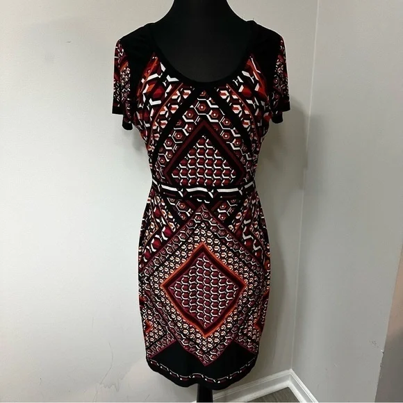 Calvin Klein Color Block Dress in Size 12 - Picture 1 of 6